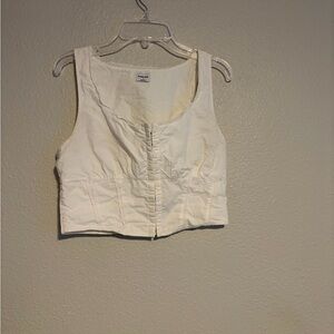 Sunday Best Corset Vest Coquette Style Top